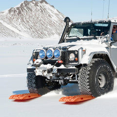 VEVOR 10 TON Traction Boards with PP Material, Recovery Boards for Off-road Vehicles/Cars/Pickups/SUVs/RVs, Pair Tire