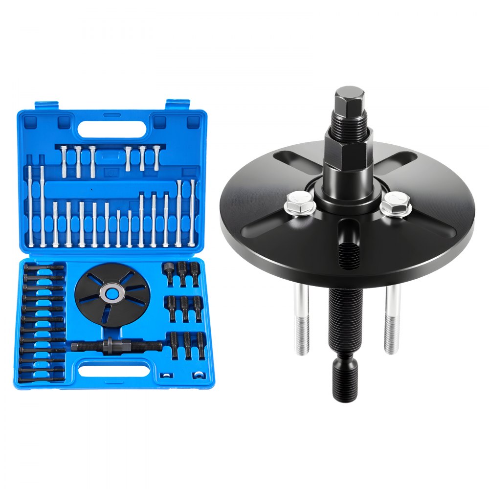 VEVOR Harmonic Balancer Puller Removal & Install Tool Kit, All-Steel Harmonic Balancer Installer Set Tool Kit for