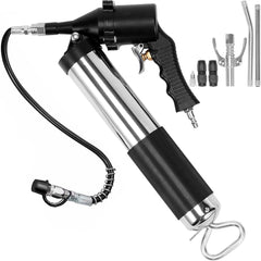 VEVOR Air Operated Grease Gun, 6000PSI, 14 OZ/400 CC Capacity Heavy Duty Pneumatic Grease Gun, with 18.5 Inch Flexible