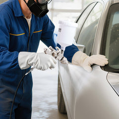VEVOR LVLP Air Spray Gun, Gravity Feed Paint Sprayer Gun with 3 Nozzles (1.3/1.4/1.7mm), 600ml Capacity Automotive