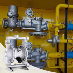 VEVOR Air Operated Double Diaphragm Pump, 44GPM, Max 115PSI Air Waste Oil Pneumatic Transfer Pump with 2 Extra