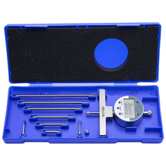 VEVOR Depth Gauge, Depth Micrometer Digital Electronic Indicator 0-22 inch Measuring Range, 0.0005" Resolution