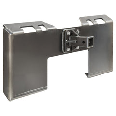 VEVOR Skid Steer Attachment Plate, 3/8" Skid Steer Mount Plate with 2.28" Hitch Receiver, Quick Attachment Loader