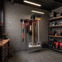 VEVOR Garage Tool Organizer 33 Inch 400 lbs Wall Mount Garden Tool Rack, Heavy Duty Garage Hanging Storage Rack
