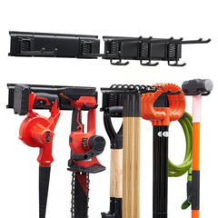 VEVOR Garage Tool Organizer 33 Inch 400 lbs Wall Mount Garden Tool Rack, Heavy Duty Garage Hanging Storage Rack