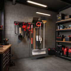 VEVOR Garage Tool Organizer 49.5 Inch 600 lbs Wall Mount Garden Tool Rack, Heavy Duty Garage Hanging Storage Rack
