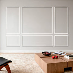 VEVOR Wall Molding 3 Pack, Wainscoting Panels Kit, Lightweight Paintable Polystyrene, Easy to Install Accent Wall Trim