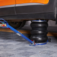 VEVOR Air Jack, 5 Ton/11000 lbs Triple Bag Air Jack, Airbag Jack with Six Steel Pipes, Lift up to 18.5 inch/470 mm, 3-5