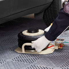 VEVOR Air Jack, 3 Ton/6600 lbs Triple Bag Air Jack, Airbag Jack with Six Steel Pipes, Lift up to 17.7 inch/450 mm, 3-5