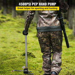 VEVOR Airgun PCP Pump 4500PSI High Pressure Hand Pump 3 Stage Pump Chamber PCP Air Pump