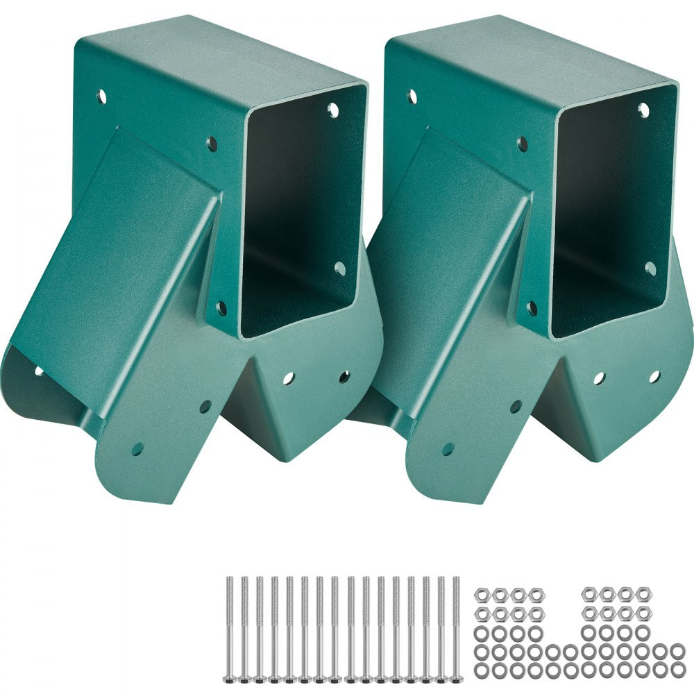 VEVOR A-Frame Middle Swing Set Brackets, Heavy Duty Carbon Steel Swing with Mounting Hardware, DIY Swing Bracket Swing
