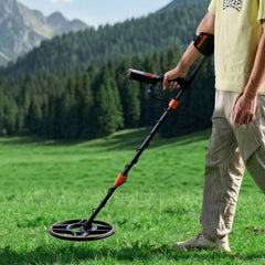 VEVOR Waterproof Metal Detector, 12", Professional High Accuracy Gold Detector for Adults, with Display, Wireless