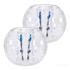 VEVOR Inflatable Bumper Balls 2-Pack, 4FT/1.2M Body Sumo Zorb Balls for Teen & Adult, 0.8mm Thick PVC Human Hamster