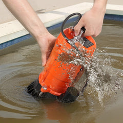 VEVOR 1/2 HP Submersible Trash Pump, 2000 GPH, 120V Cast Iron Submersible Sump Sewage Pump with 2 in Discharge, 39 ft