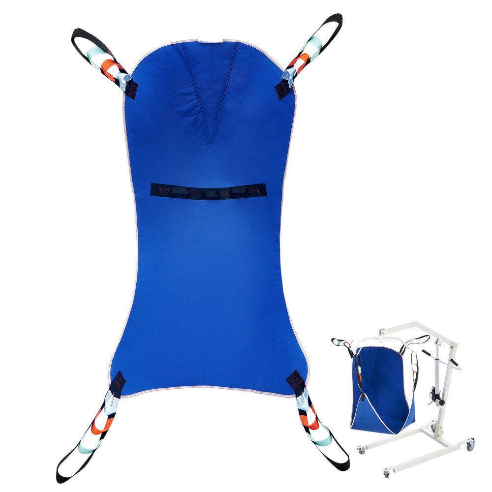VEVOR Universal Full Body Patient Lift Sling - Medium, Patient Lift Medical Sling for Easy Transfer and Bathing