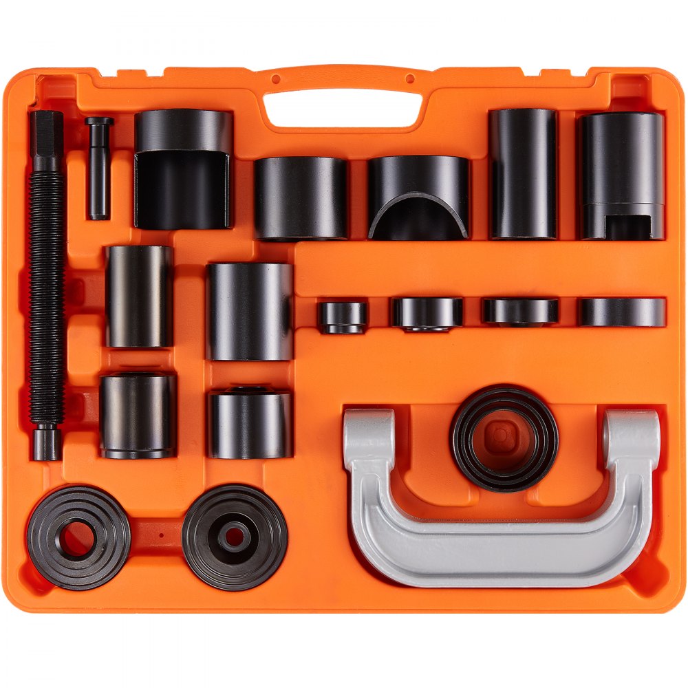VEVOR Ball Joint Press Kit, 21 pcsTool Kit, C-press Ball joint Remove and Install Tools, for Most 2WD and 4WD Cars