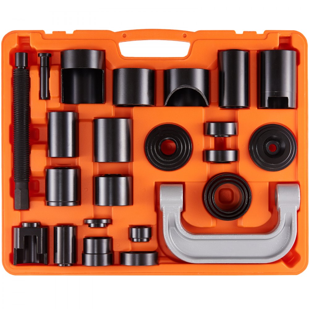 VEVOR Ball Joint Press Kit, 25 pcsTool Kit, C-press Ball joint Remove and Install Tools, for Most 2WD and 4WD Cars