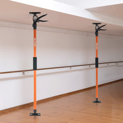 VEVOR Cabinet Jack Support Pole, 2-Pack, 45.7-114.2 Inch Steel Telescopic Quick Support Rod, Adjustable 3rd Hand System