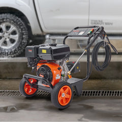 VEVOR Gas Pressure Washer, 4400 PSI 4.0 GPM, Gas Powered Pressure Washer with Copper Pump, Spray Gun and Extension