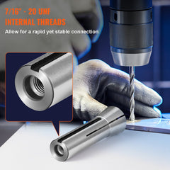 VEVOR 13 pcs Precision R8 Collet Set, 1/8'' - 7/8'', 45# Mill Collet Chuck 0.0012"/30μm TIR with 13 Labeled Storage