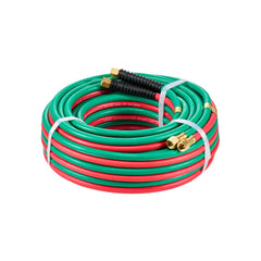 VEVOR Oxygen Acetylene Hose, 1/4-Inch x 50FT Oxy Acetylene Hose with 9/16"-18 LH/RH B Fittings, R Grade Welding Torch