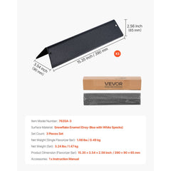 VEVOR Flavorizer Bars, 15 in Grill Replacement Part, for Weber Spirit I & II 200 Series Grills, Including Spirit ll