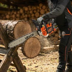 VEVOR Gas Powered Chainsaw 20 Inch 62CC 3.8HP 2 Stroke Engine Gas Chainsaw, for Wood Cutting, Tree Trimming & Land