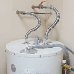 VEVOR Water Heater Kit, 24 Inch Length Water Heater Flex Connector, Waters Heaters Installation Kit with 1" FIP x 1"