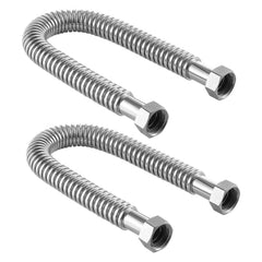 VEVOR Water Heater Kit, 24 Inch Length Water Heater Flex Connector, Waters Heaters Installation Kit with 1" FIP x 1"