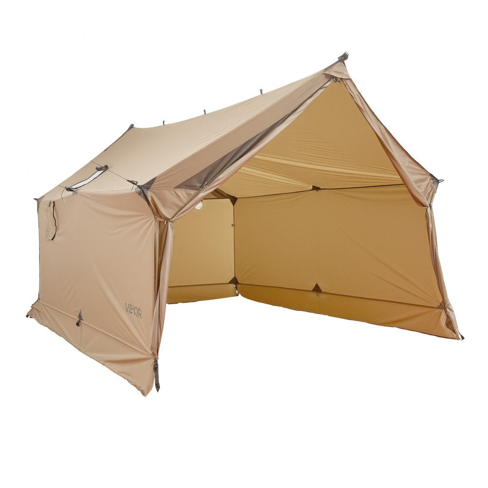 VEVOR Camping Hot Tent, 2 Persons Cabin Hot Tent with Stove Jack, Waterproof Winter Tents Shelters with Vents