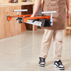 VEVOR Miter Saw Stand, 300lbs Load Capacity Steel Collapsible Stand for Miter Saw with One-piece Mounting Brackets
