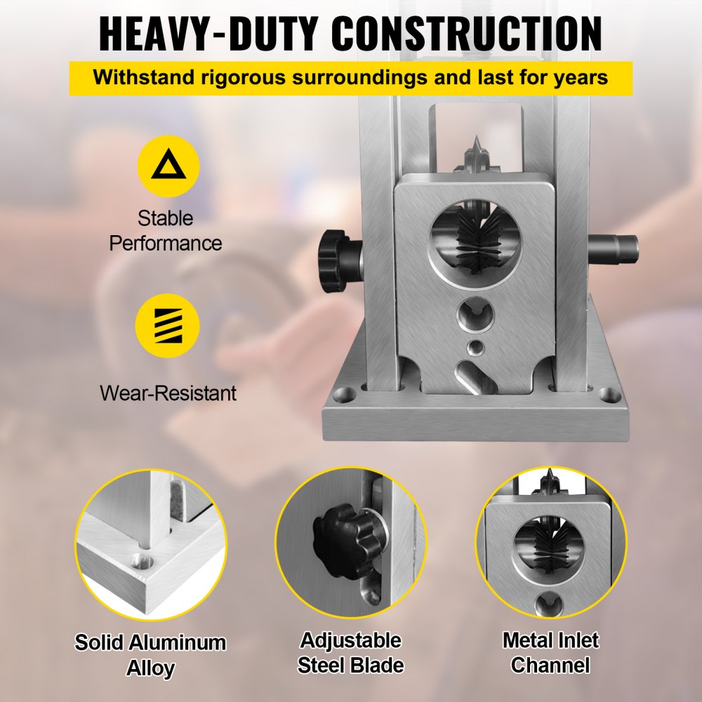 VEVOR Wire Stripping Machine, 0.06-1.57 inches Drill Powered, Manual Copper Stripper w Heat Treated Steel Ultra Long