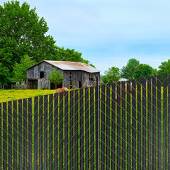 VEVOR Bottom Locking Privacy Slats, Double-Wall Vertical Bottom-Locking Slats with Wings for Chain-Link Fence