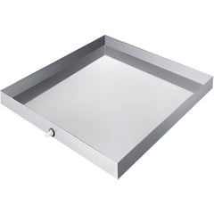 VEVOR 32 x 30 x 2.5 Inch Washing Machine Pan 18 GA Thickness 304 Stainless Steel Heavy Duty Compact Washer Drip Tray