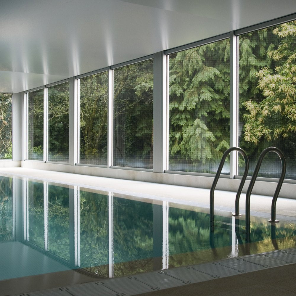 VEVOR Window Screen Replacement, 100 ft × 48 in Window Screen Mesh, DIY Adjustable Fiberglass Screen Mesh - Durable