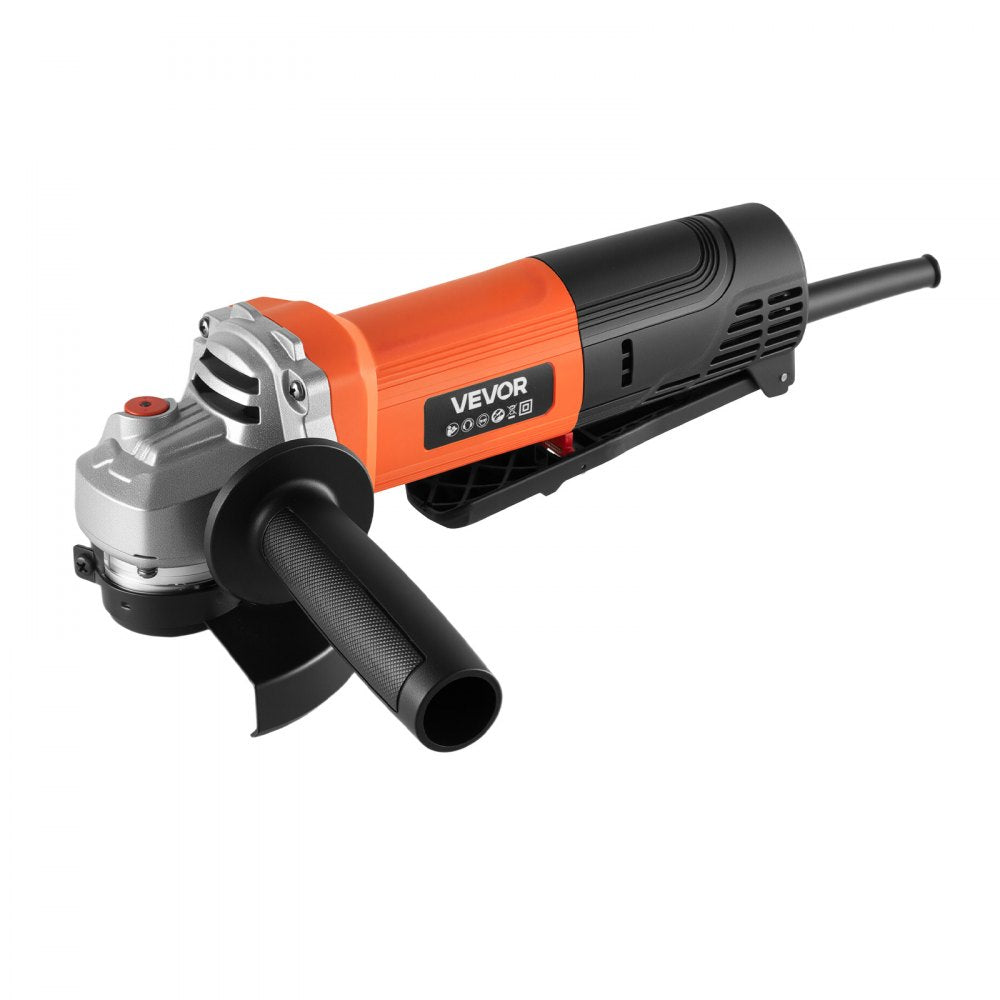 VEVOR Angle Grinder, 4-1/2" Electric Grinder Power Tool, 8Amps 12000RPM High-Speed Corded Angle Grinders with 230°