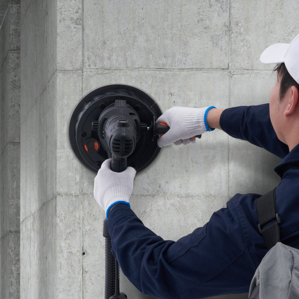VEVOR Drywall Sander, 800W Electric Sander with 12 Sanding Discs, Variable Speed 1200-2300 RPM Wall Sander with