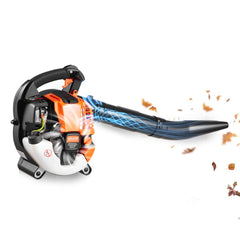 VEVOR Gas Leaf Blower, 25.4CC 4-Stroke Gas Powered Handheld Leaf Blower with 0.75L Fuel Tank, 340 CFM Air Volume, 130