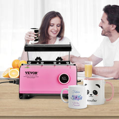 VEVOR Mug Heat Press, 11-30oz Tumbler Heat Press Machine, Sublimation Transfer Straight Skinny Tumblers, Cup Heat Press