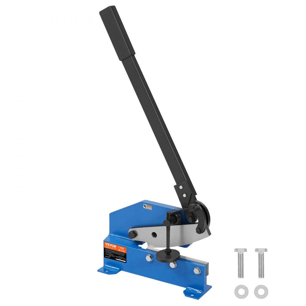 VEVOR 8" Manual Hand Plate Shear for Metal Sheet Processing, HS-8 Benchtop Cutter with Q235 Material, for Crafts Thick