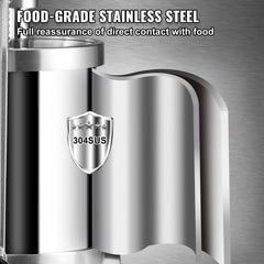 VEVOR Sausage Stuffer, 2.5LBS/1.5L Capacity, 304 Stainless Steel Vertical Sausage Stuffer, Sausage Filling Machine with