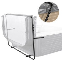 VEVOR Hot Tub Cover Lift, Spa Cover Lift, Height 31.5" - 41.3" Width 53" - 92.5" Adjustable, Installed at the Bottom on