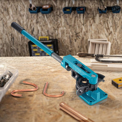 VEVOR Pipe Tube Bender, 3/8" to 1" Manual Pipe Tube Bender, with 7 Dies, Heavy Duty Tube Bender Tubing of Steel Metal