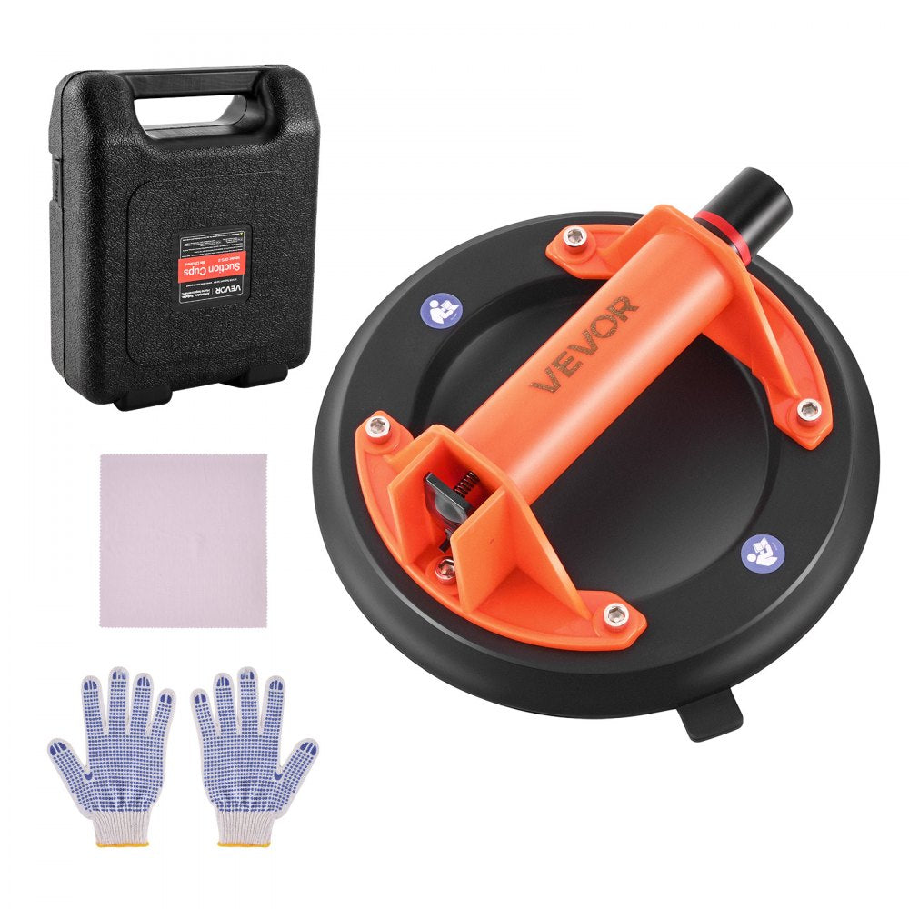 VEVOR Vacuum Suction Cup, 8-Inch Vacuum Glass Lifter with ABS Handle, 400 lbs Max Lifting Capacity Tile Suction Cup