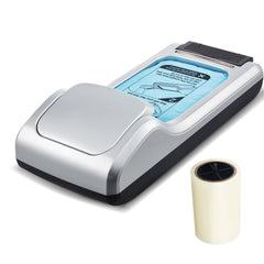 VEVOR Shoe Cover Dispenser, Automatic Shoe Film Machine with 1 Roll (600 Pcs) of Non-Slip Disposable Sole Membrane