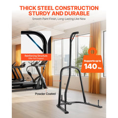 VEVOR Punching Bag Stand, Steel Heavy Duty Workout Equipment, Boxing Punching Bag Stand, Holds Up to 140 lbs