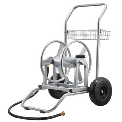 VEVOR Water Hose Reel Cart, 200/300ft High-Pressure Garden Hose Cart, Hoses Reel Carts with Two Wheels, Handle &