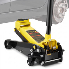 VEVOR Floor Jack, 3 Ton Low Profile Floor Jack, Heavy-duty Steel Racing Floor Jack with Single Piston Quick Lift Pump