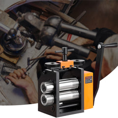 VEVOR Rolling Mill, 3"/76 mm Jewelry Rolling Mill Machine, 1: 2 Gear Ratio, 3-in-1 Multi-function Rolling Mill, 0.1-7mm