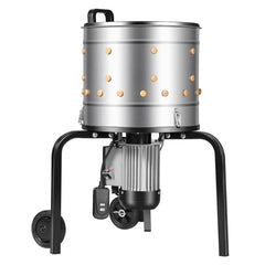 VEVOR Chicken Plucker Machine, 15.7 in Drum, 550W & 275RPM Electric Chicken Plucking Machine with 114 Soft Fingers &